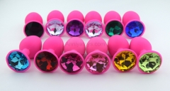 4 Four Color 3 Three Size Silcione Anal Plugs Jewelry Butt Plugs Sex Toys In Stock