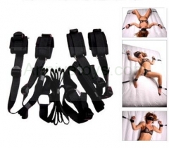 BDSM Slave Restraints Kit Sex Bondage Toys Bed Bon