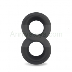 Penis Enlargement Cock Ring Silicone Eight Styple 